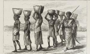 Sklavenhandel aus Afrika im XVI-XVIII Jahrhundert