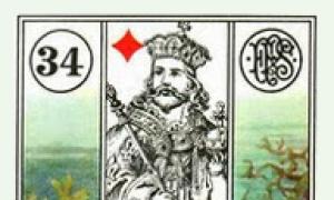 Heart (Jack of Hearts) Meanings of the combination of Lenormand Mountain of Fish