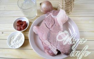 Як смачно приготувати смаженину зі свинини